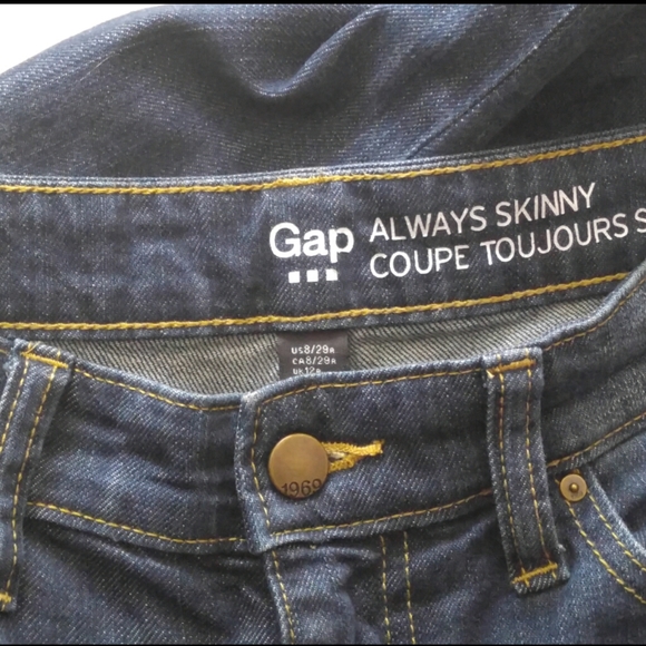 Gap Always Skinny Coupe Svelte Jeans - Picture 5 of 6